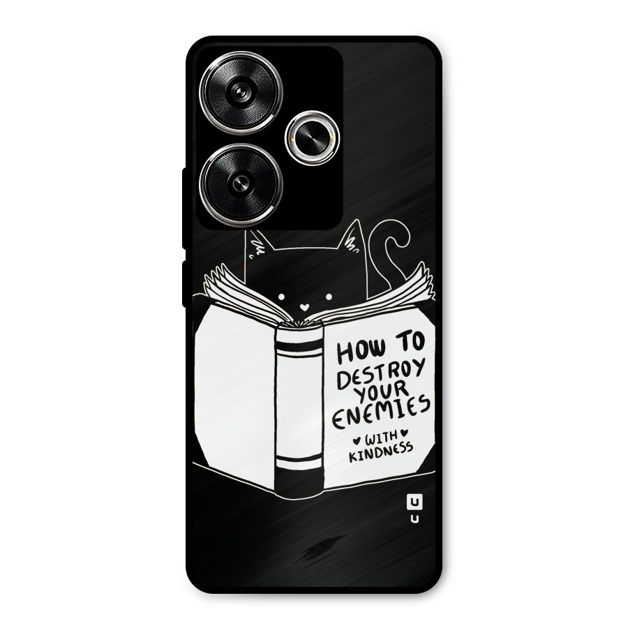 Enemies Destroyer Metal Back Case for Poco F6