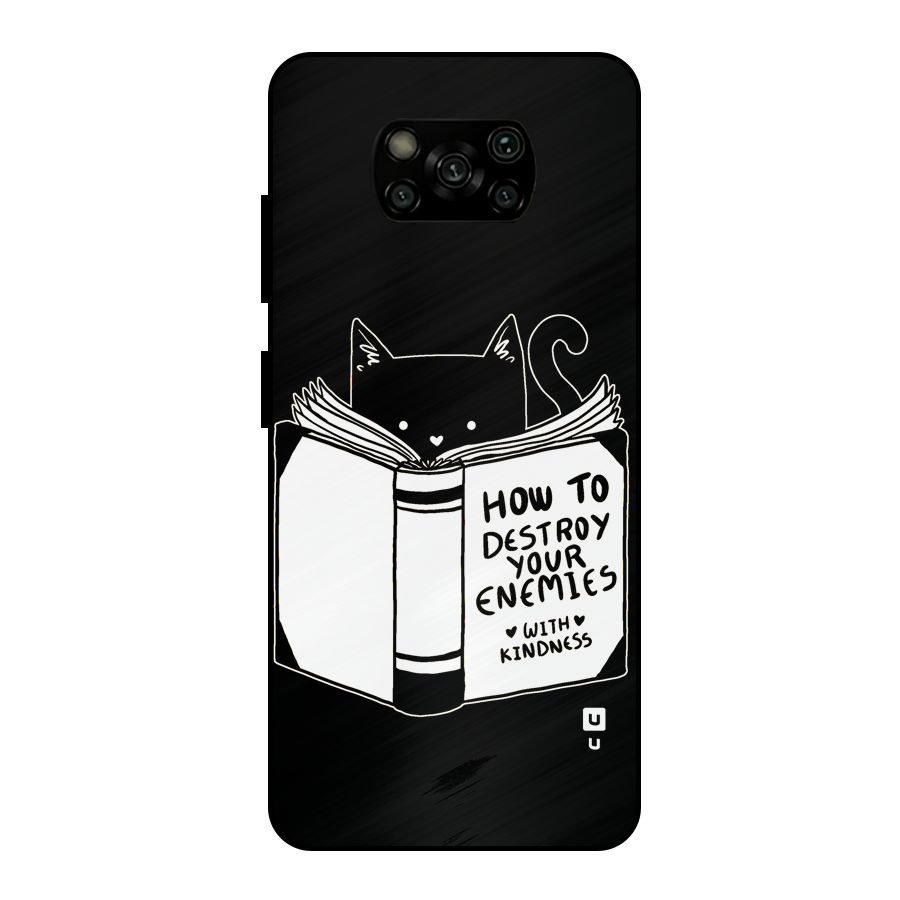 Enemies Destroyer Metal Back Case for Poco X3