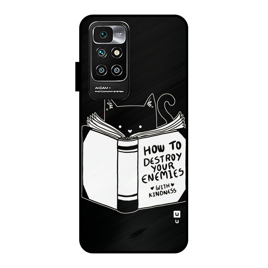 Enemies Destroyer Metal Back Case for Redmi 10 Prime