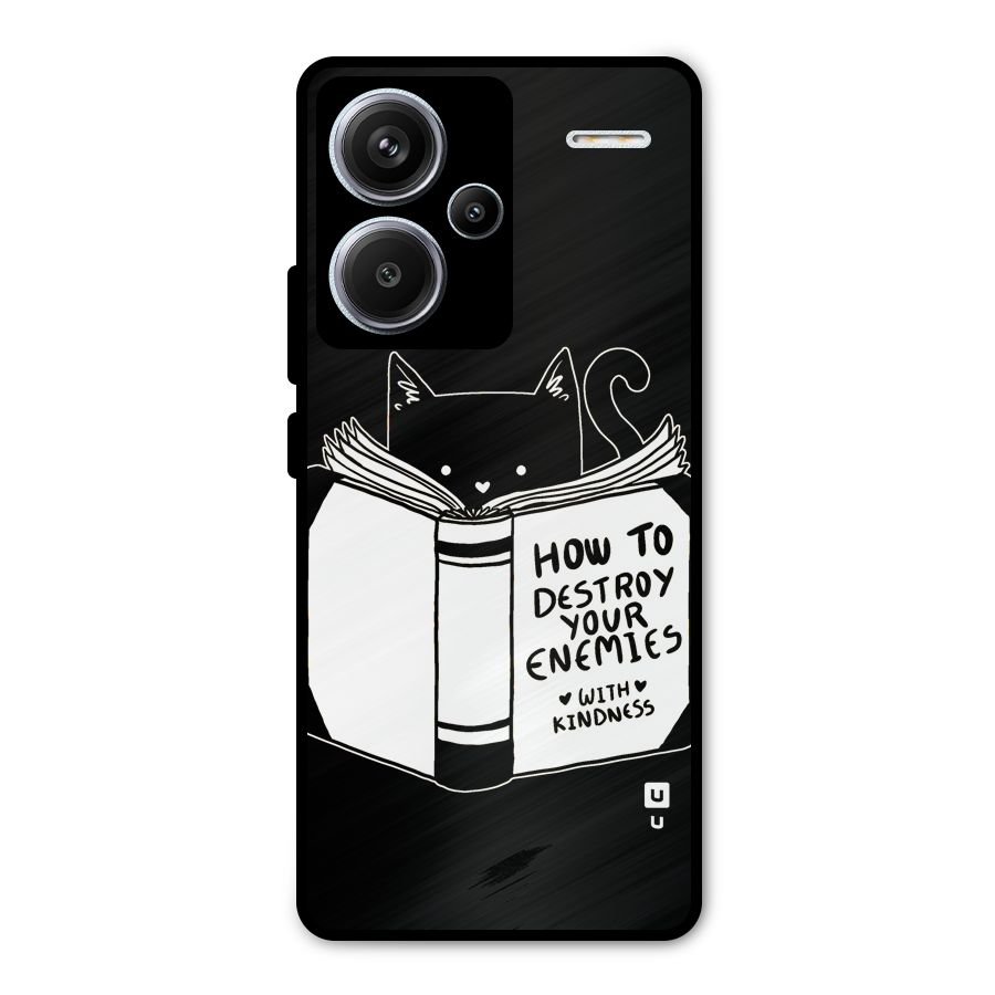 Enemies Destroyer Metal Back Case for Redmi Note 13 Pro Plus