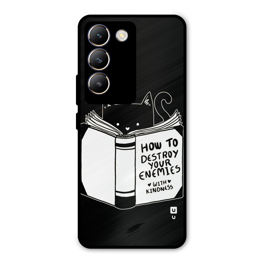 Enemies Destroyer Metal Back Case for Vivo T3 5G