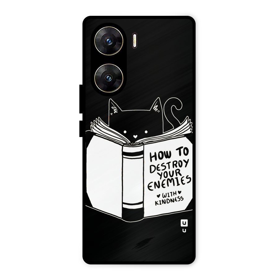 Enemies Destroyer Metal Back Case for Vivo V29e