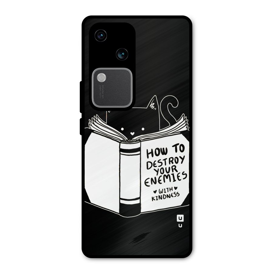 Enemies Destroyer Metal Back Case for Vivo V30