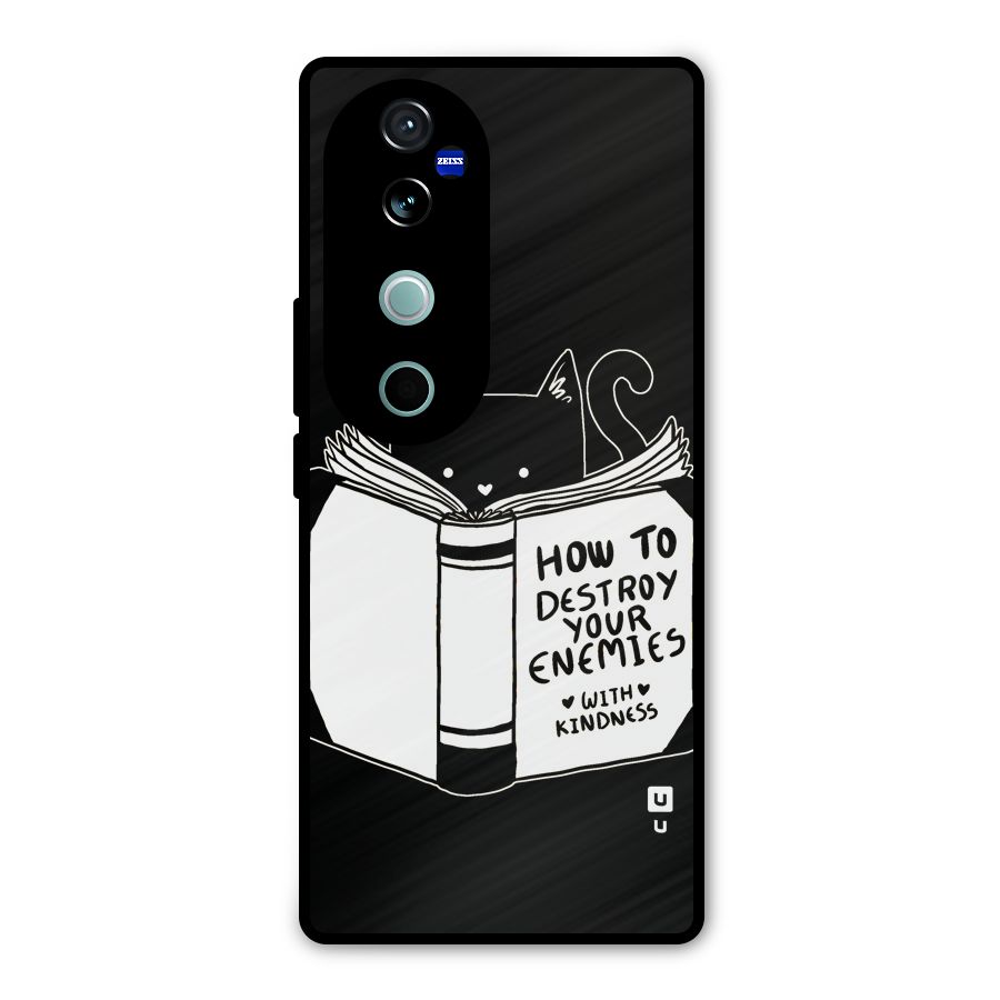 Enemies Destroyer Metal Back Case for Vivo V40