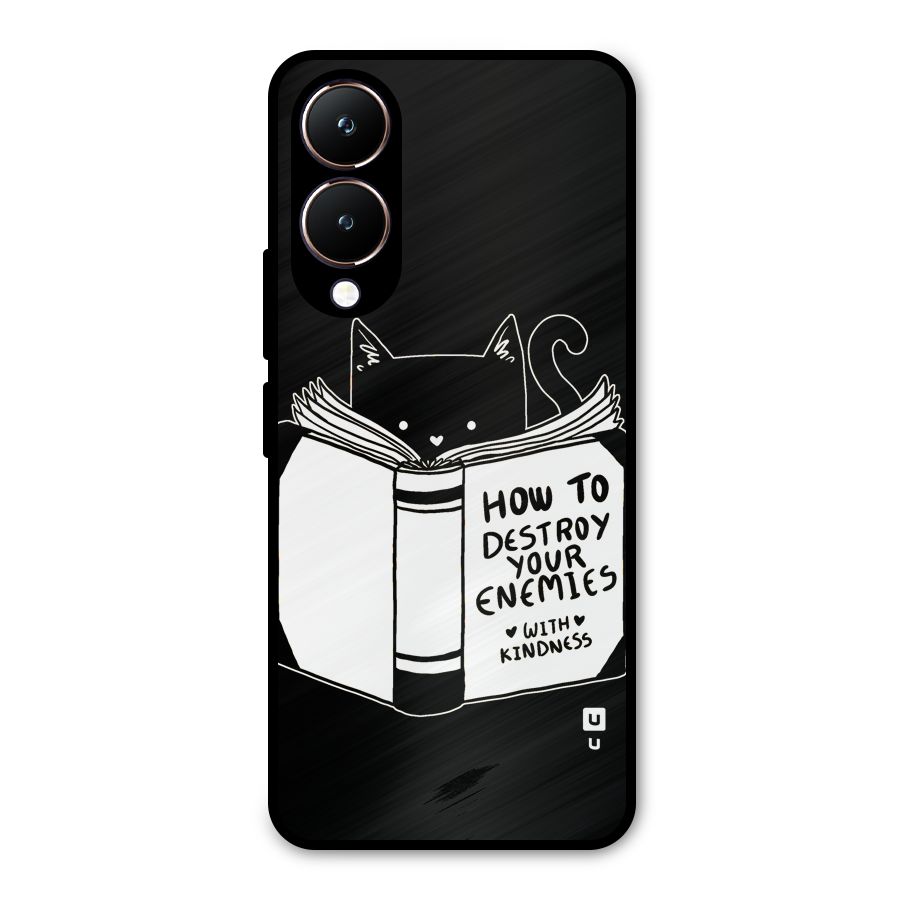 Enemies Destroyer Metal Back Case for Vivo Y28