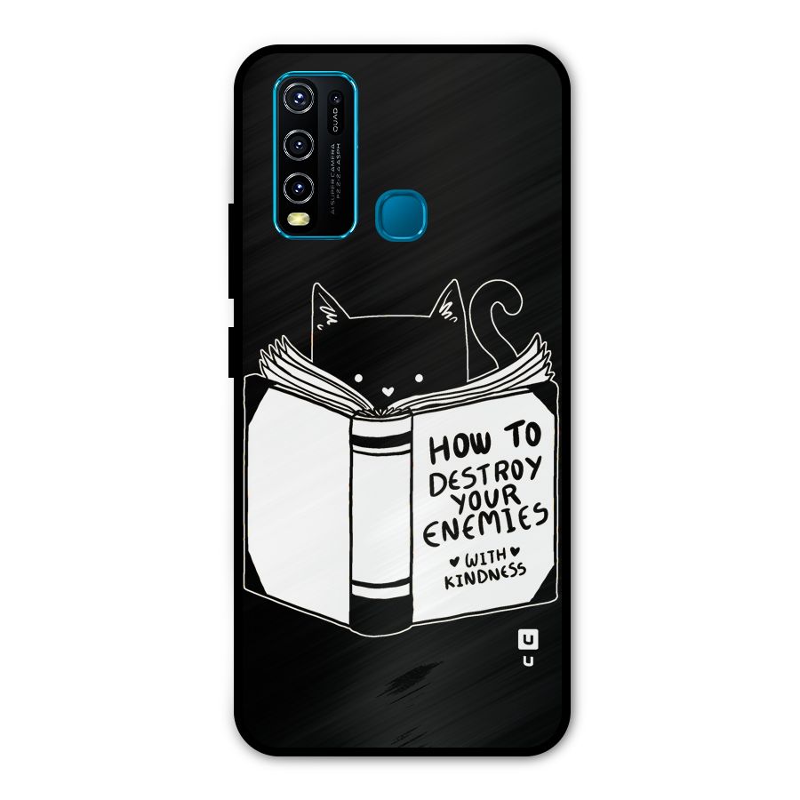 Enemies Destroyer Metal Back Case for Vivo Y50