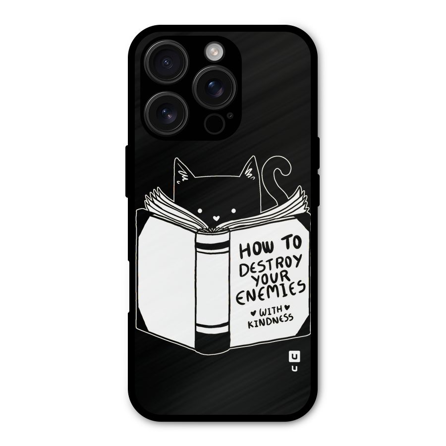 Enemies Destroyer Metal Back Case for iPhone 16 Pro