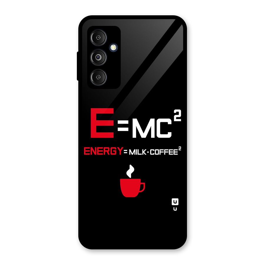Energy Coffee Equation Glass Back Case for Galaxy M14 5G