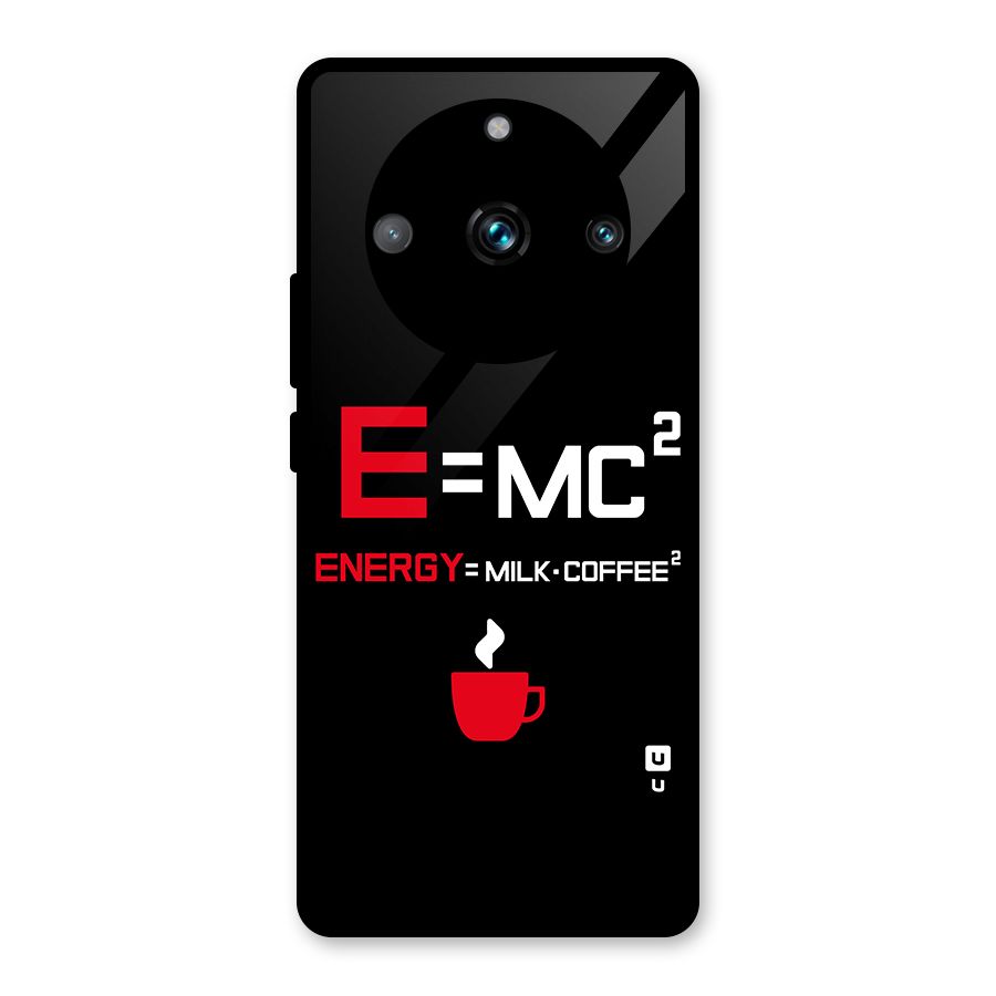 Energy Coffee Equation Glass Back Case for Realme 11 Pro Plus