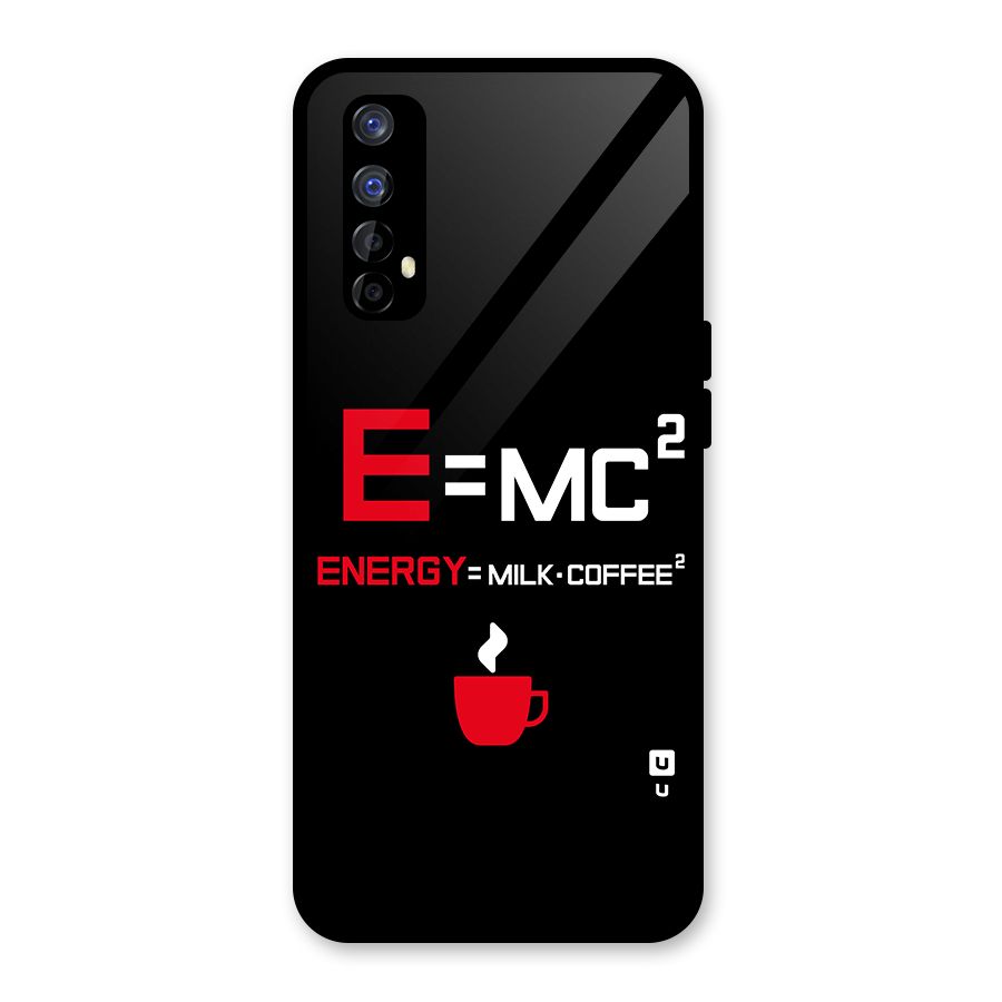 Energy Coffee Equation Glass Back Case for Realme 7