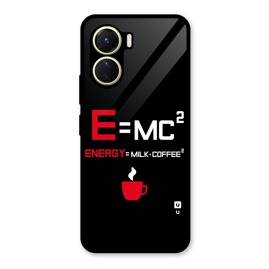 Energy Coffee Equation Glass Back Case for Vivo Y16