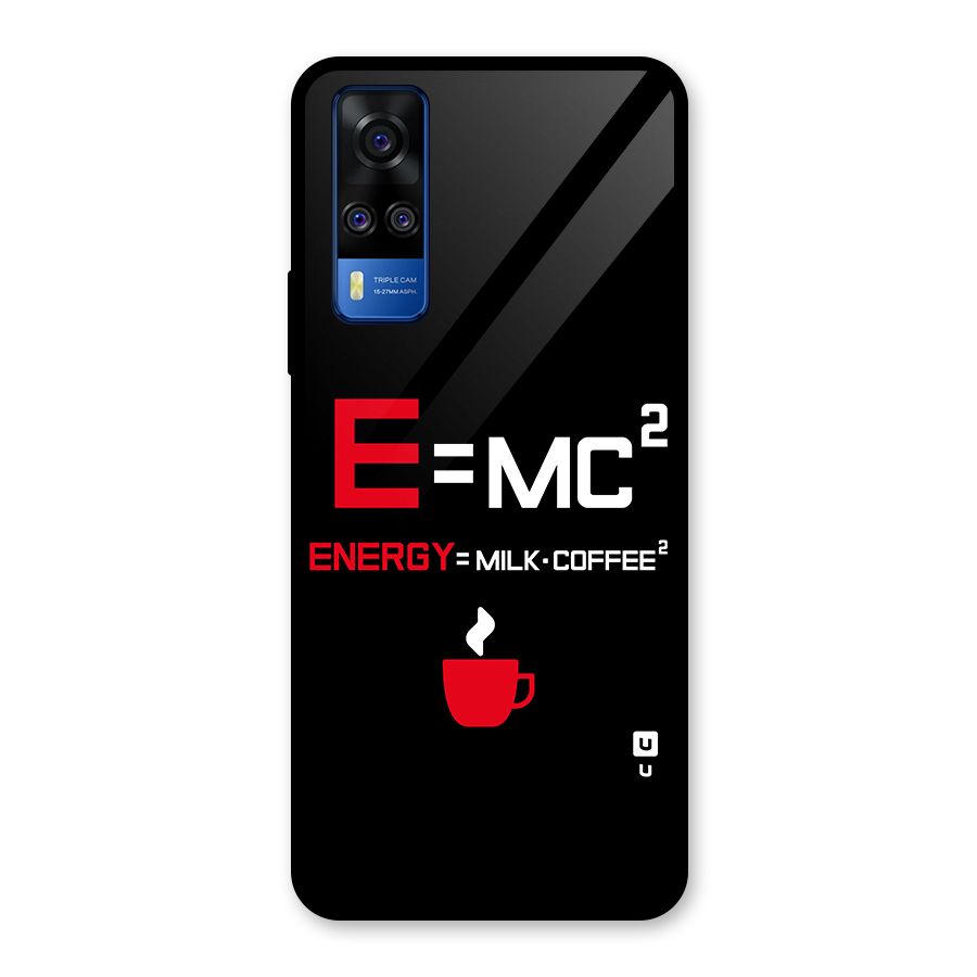 Energy Coffee Equation Glass Back Case for Vivo Y31