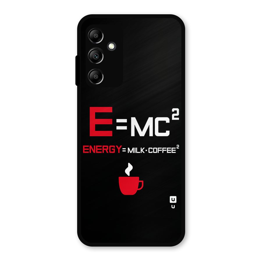 Energy Coffee Equation Metal Back Case for Galaxy A14 5G