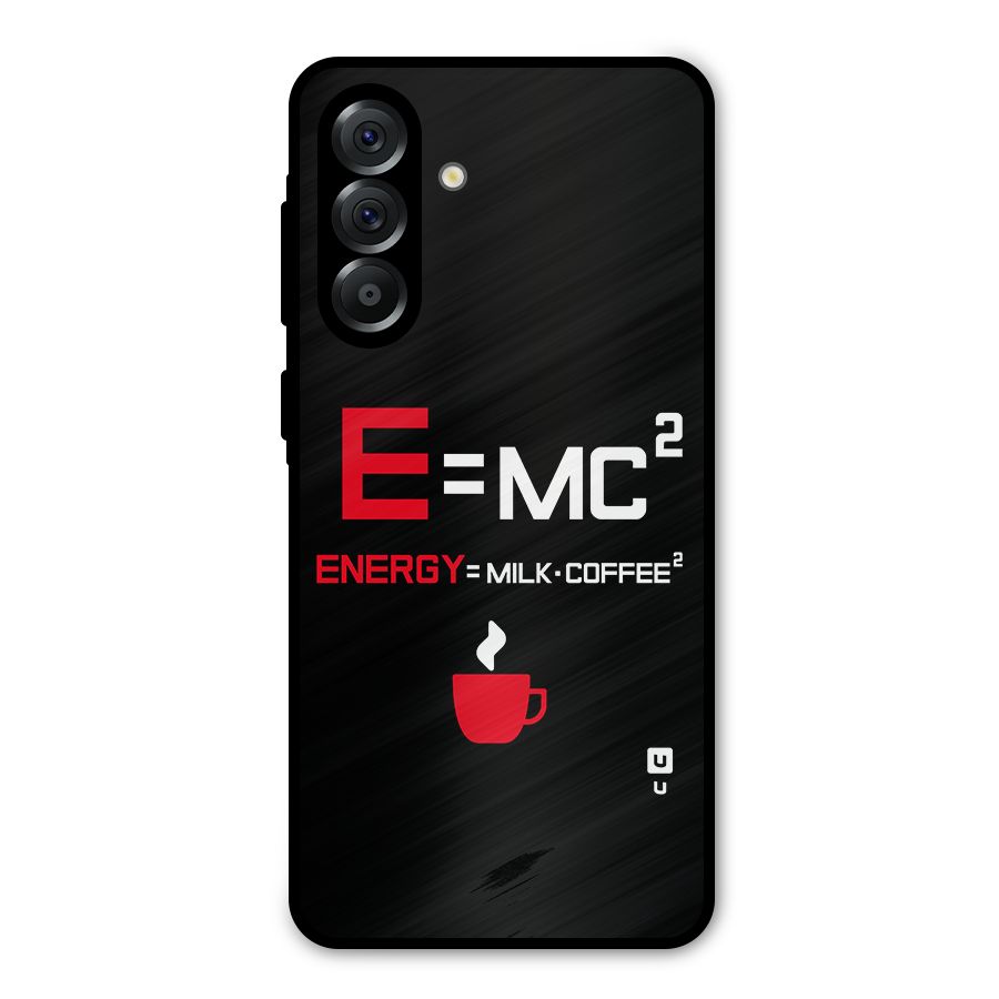 Energy Coffee Equation Metal Back Case for Galaxy A36