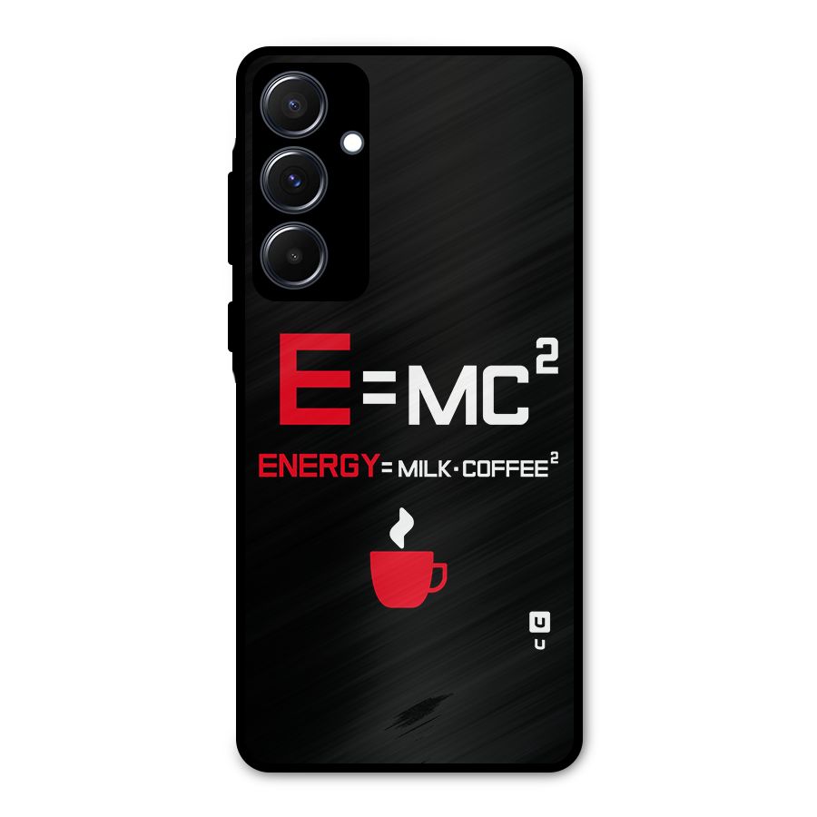 Energy Coffee Equation Metal Back Case for Galaxy A55
