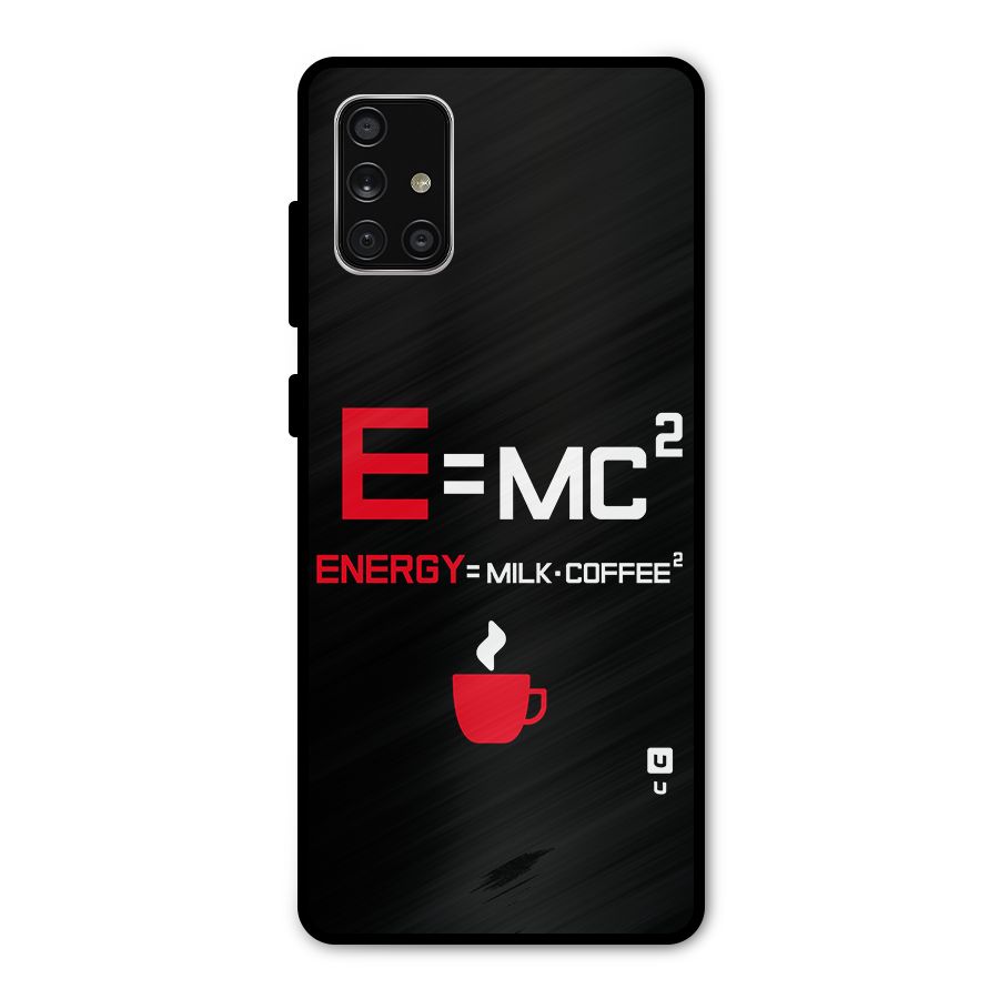 Energy Coffee Equation Metal Back Case for Galaxy A71