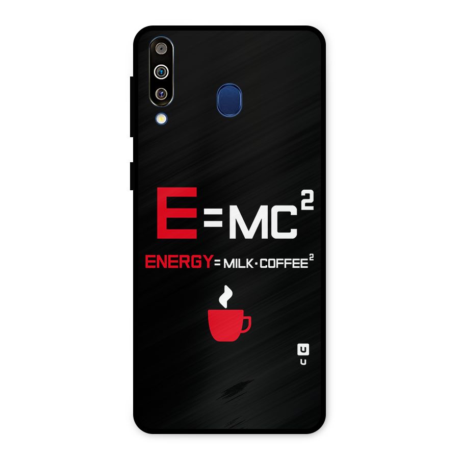 Energy Coffee Equation Metal Back Case for Galaxy M30