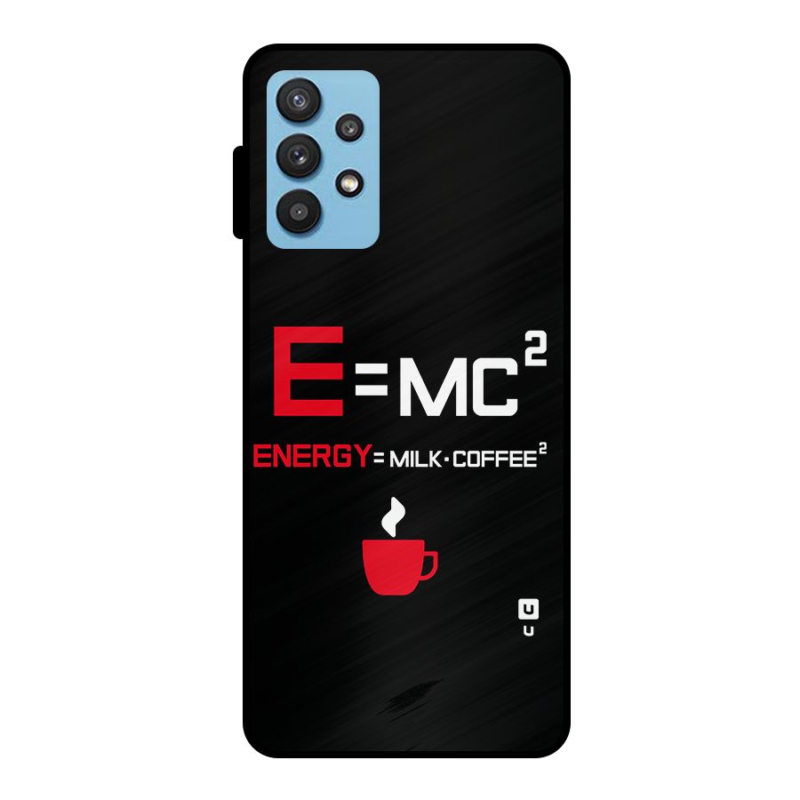 Energy Coffee Equation Metal Back Case for Galaxy M32 5G