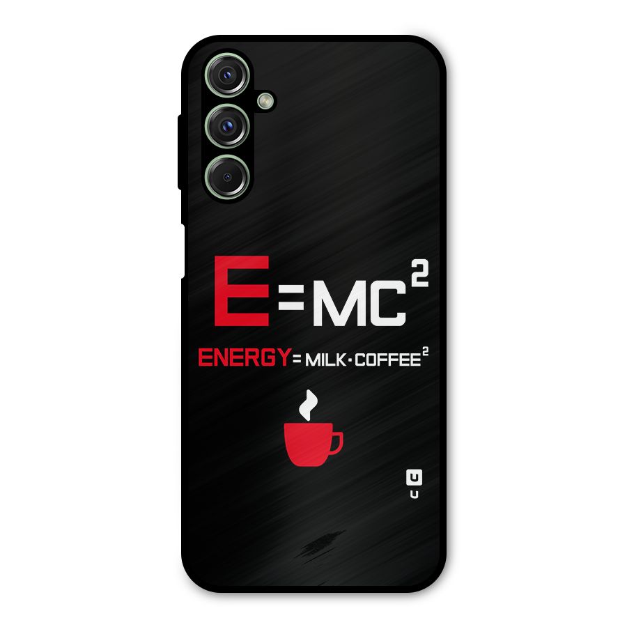 Energy Coffee Equation Metal Back Case for Galaxy M34