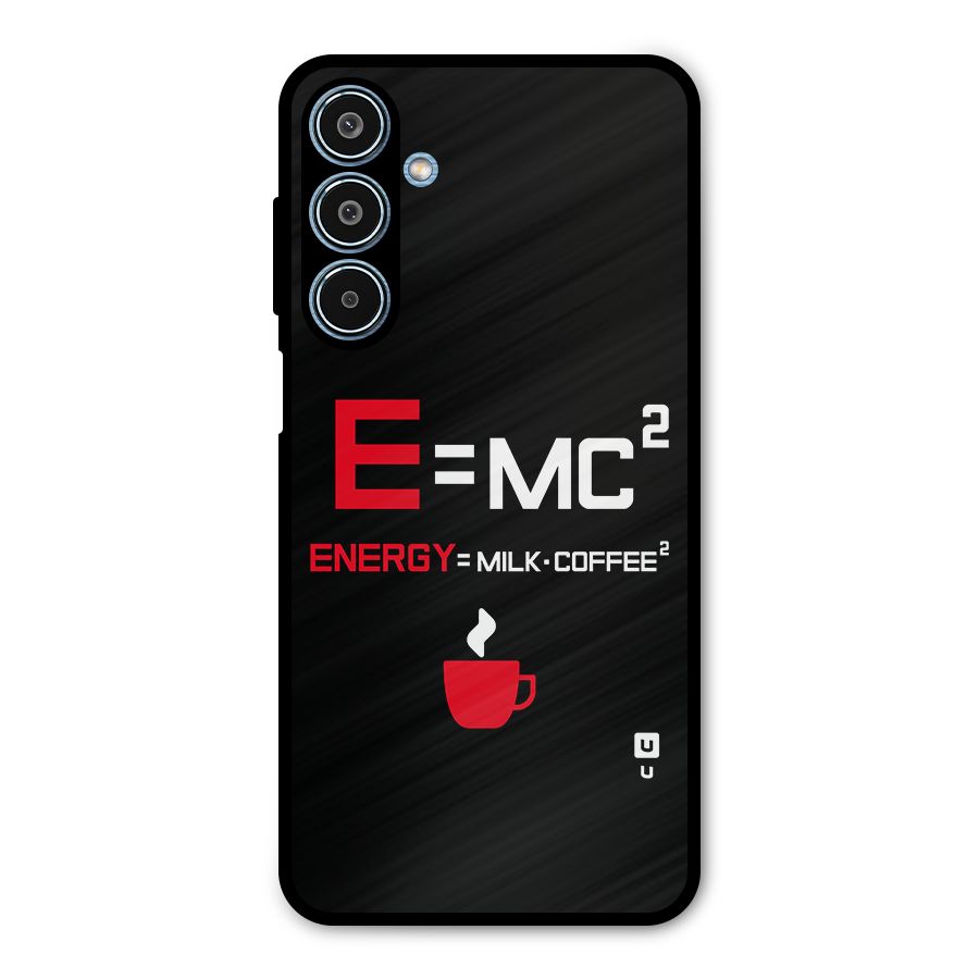 Energy Coffee Equation Metal Back Case for Galaxy M35