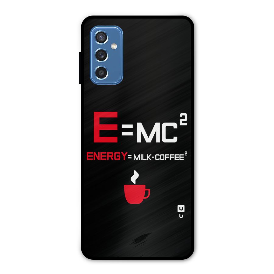 Energy Coffee Equation Metal Back Case for Galaxy M52 5G
