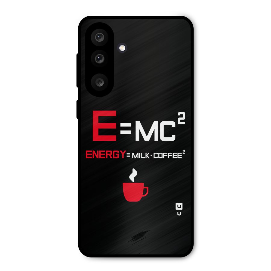 Energy Coffee Equation Metal Back Case for Galaxy M56