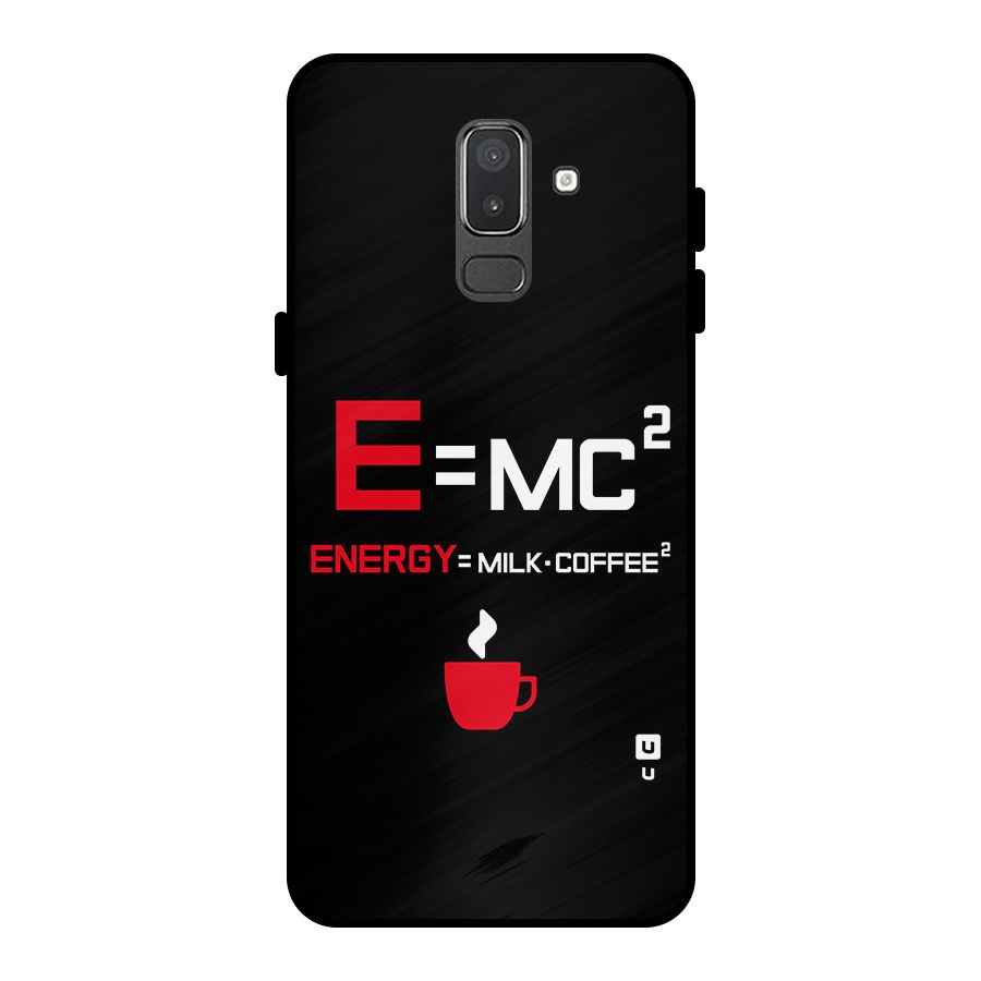 Energy Coffee Equation Metal Back Case for Galaxy On8 (2018)