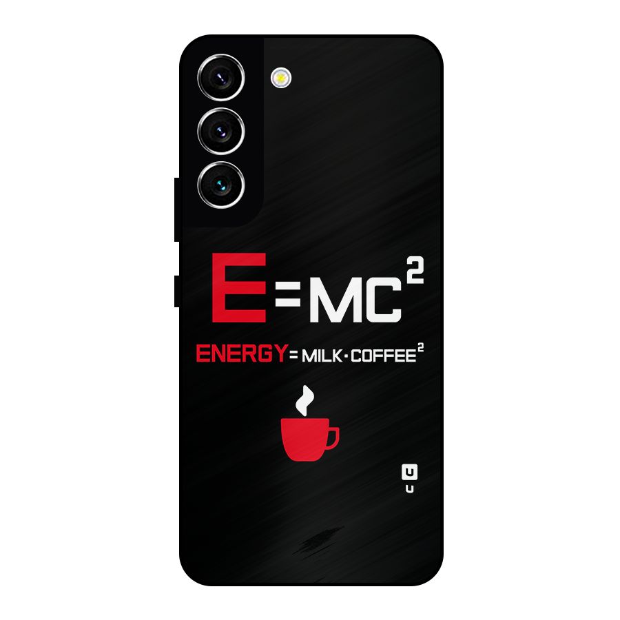 Energy Coffee Equation Metal Back Case for Galaxy S22 5G