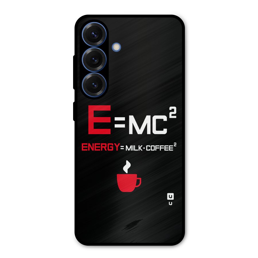 Energy Coffee Equation Metal Back Case for Galaxy S25
