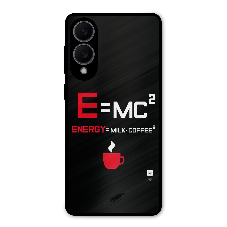 Energy Coffee Equation Metal Back Case for Galaxy S25 Edge