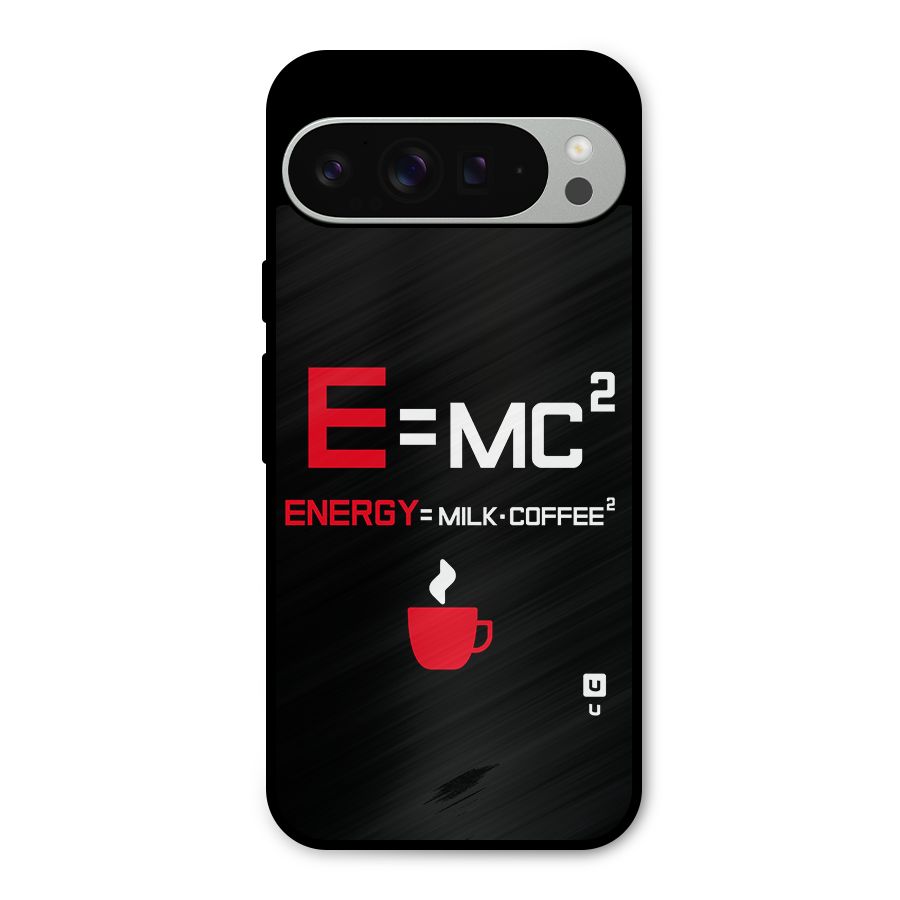 Energy Coffee Equation Metal Back Case for Google Pixel 9 Pro XL