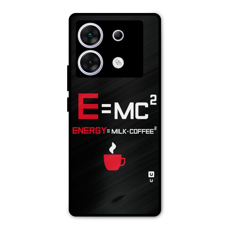Energy Coffee Equation Metal Back Case for Infinix Zero 30 5G