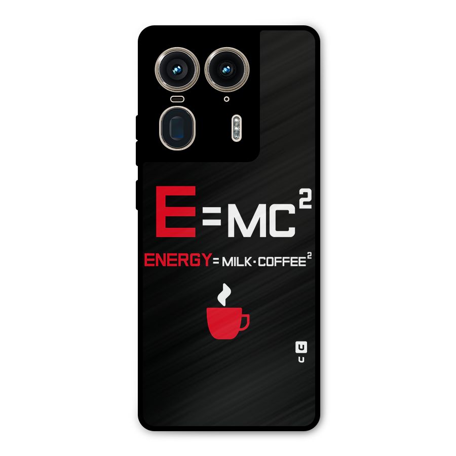 Energy Coffee Equation Metal Back Case for Motorola Edge 50 Ultra