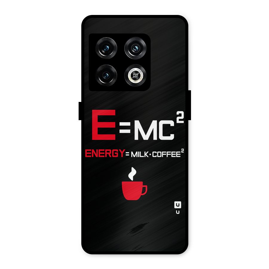 Energy Coffee Equation Metal Back Case for OnePlus 10 Pro 5G