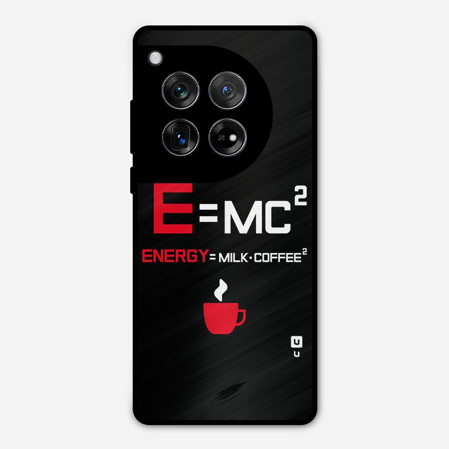 Energy Coffee Equation Metal Back Case for OnePlus 12