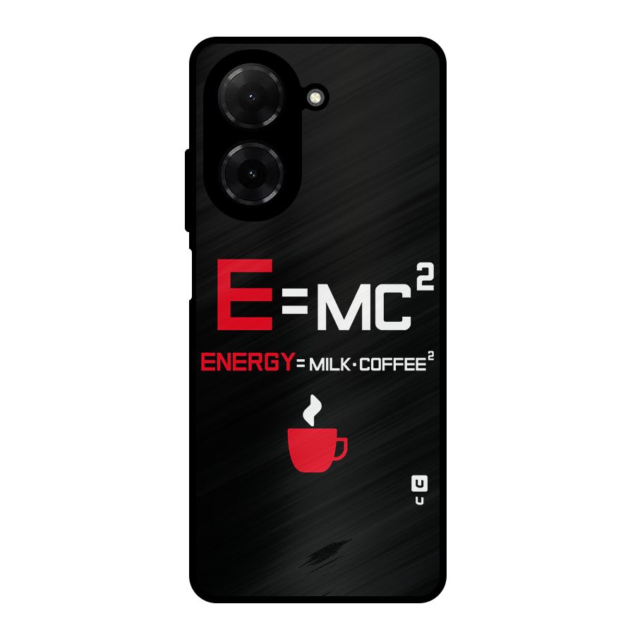 Energy Coffee Equation Metal Back Case for Poco C71