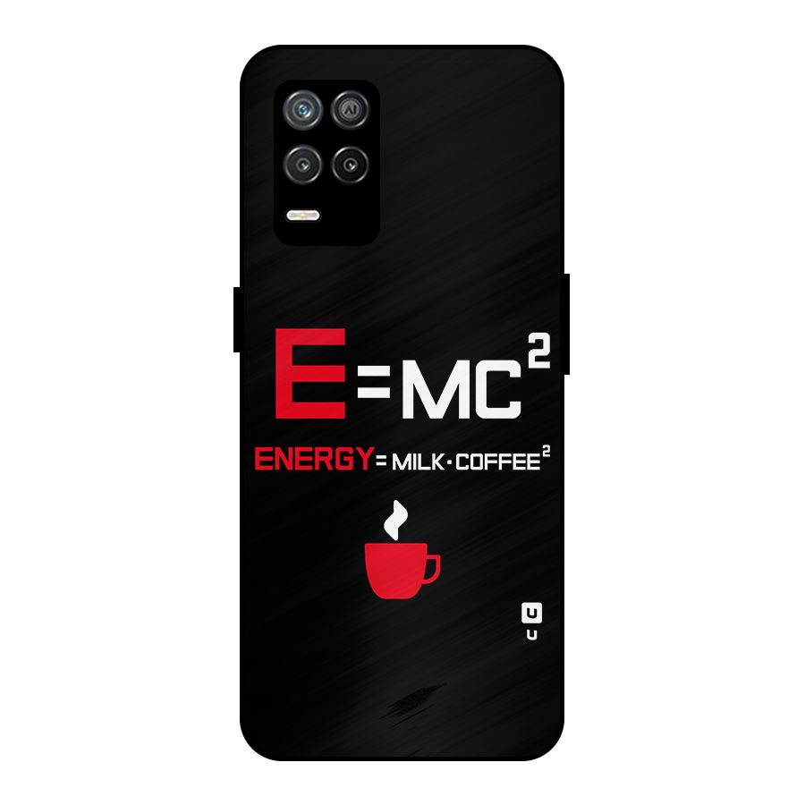 Energy Coffee Equation Metal Back Case for Realme 9 5G