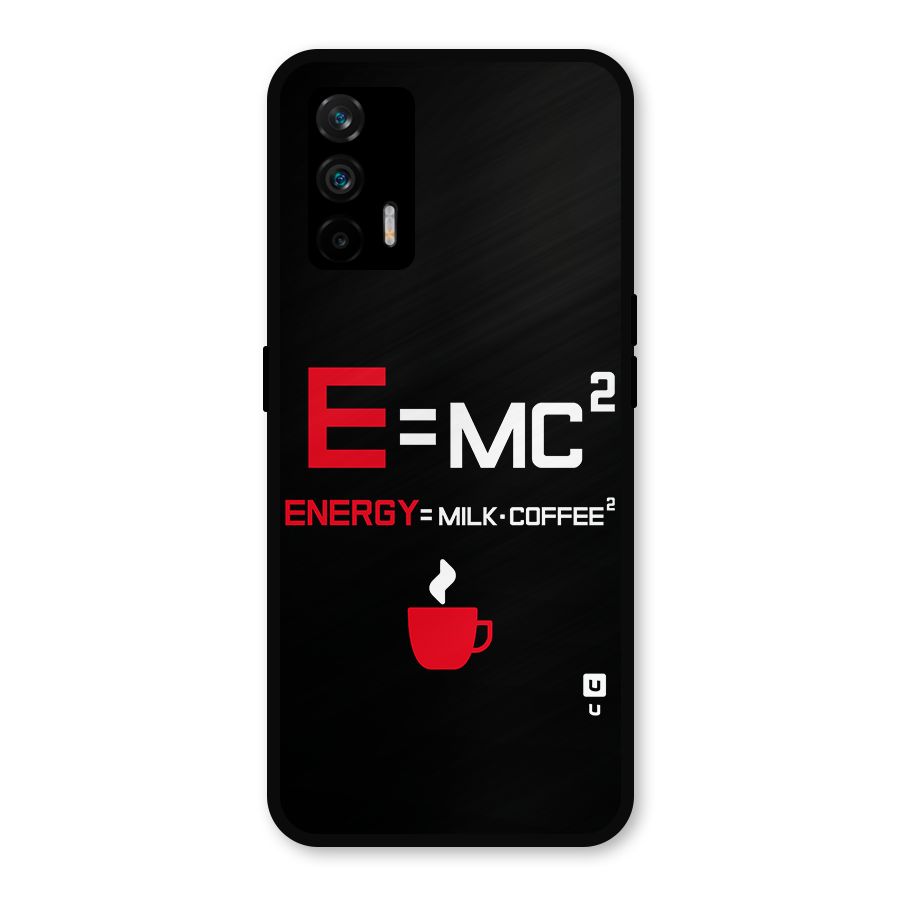 Energy Coffee Equation Metal Back Case for Realme GT 5G
