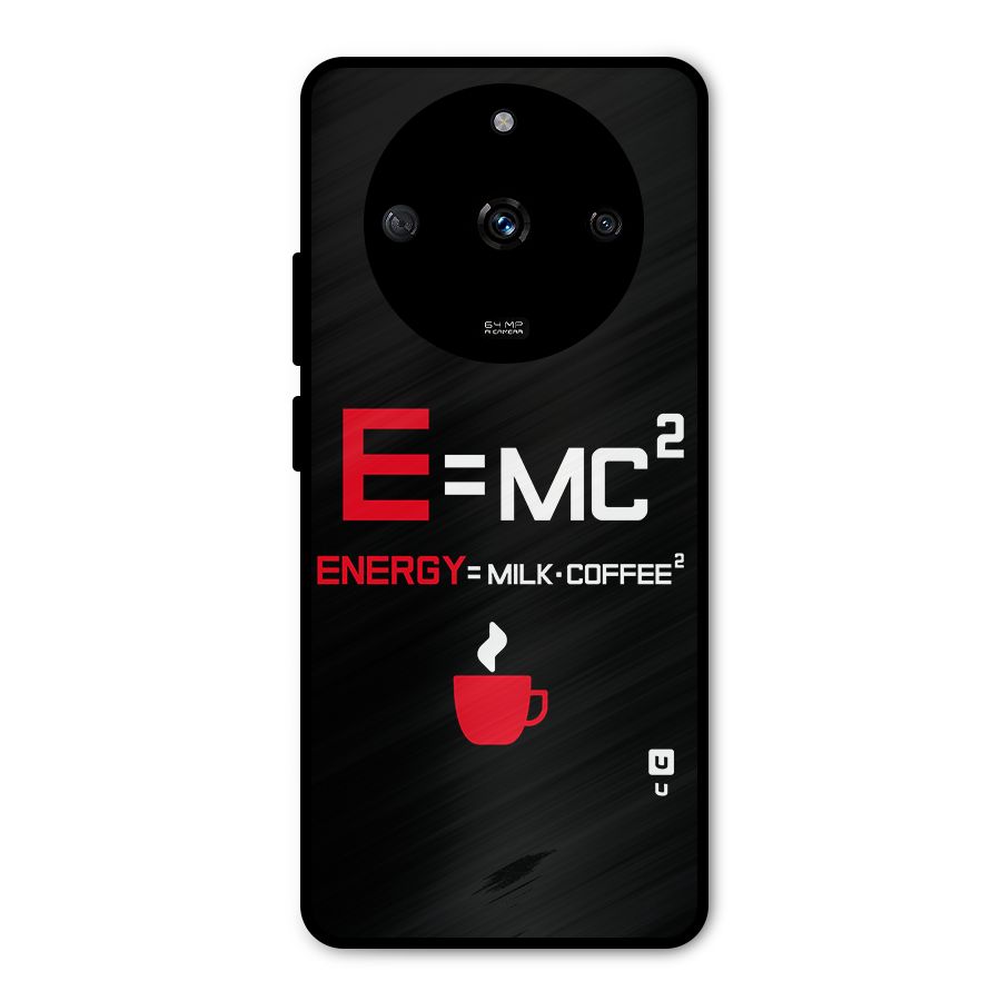 Energy Coffee Equation Metal Back Case for Realme Narzo 60 5G