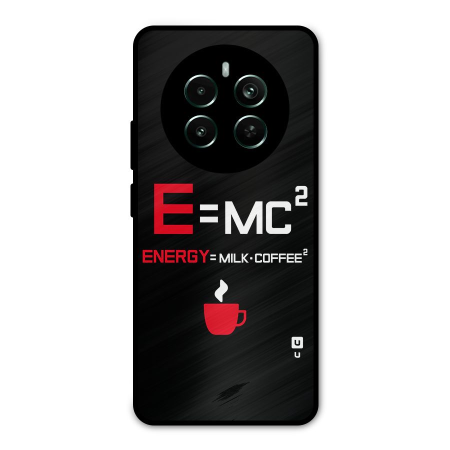 Energy Coffee Equation Metal Back Case for Realme Narzo 70 Pro