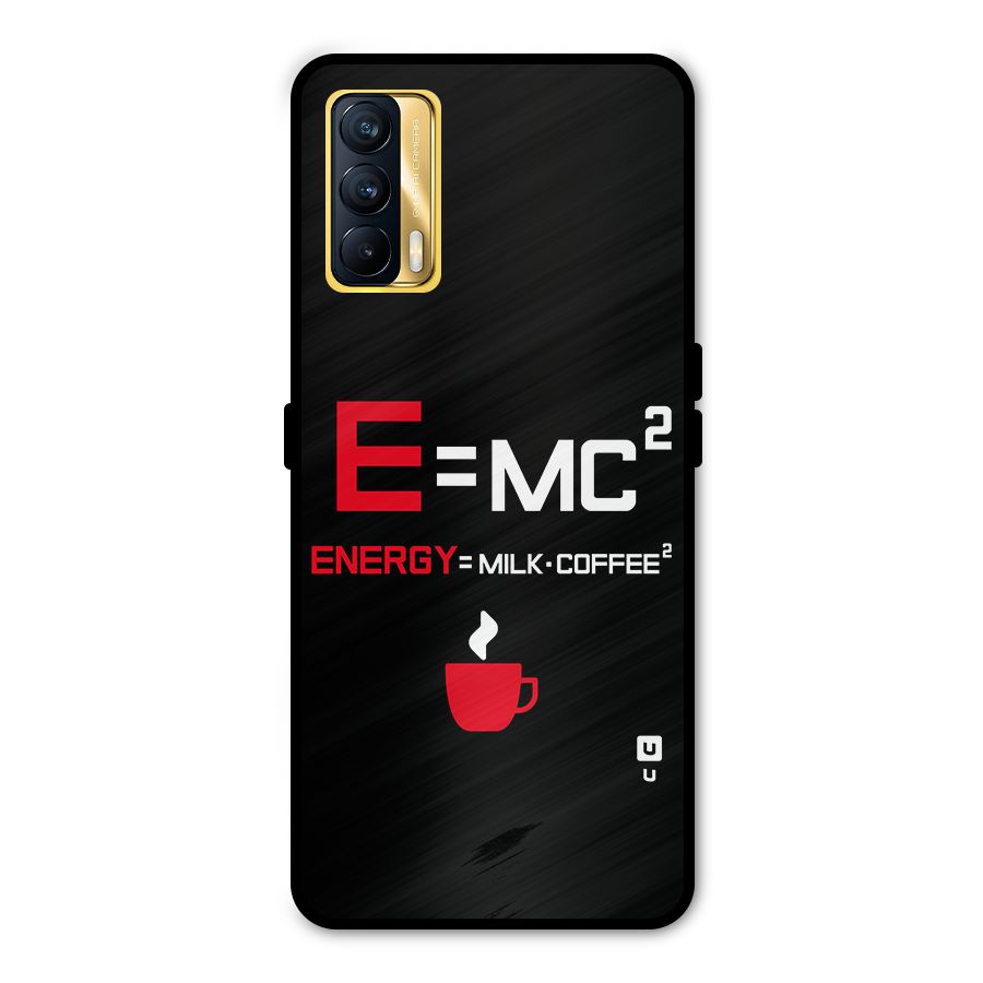 Energy Coffee Equation Metal Back Case for Realme X7