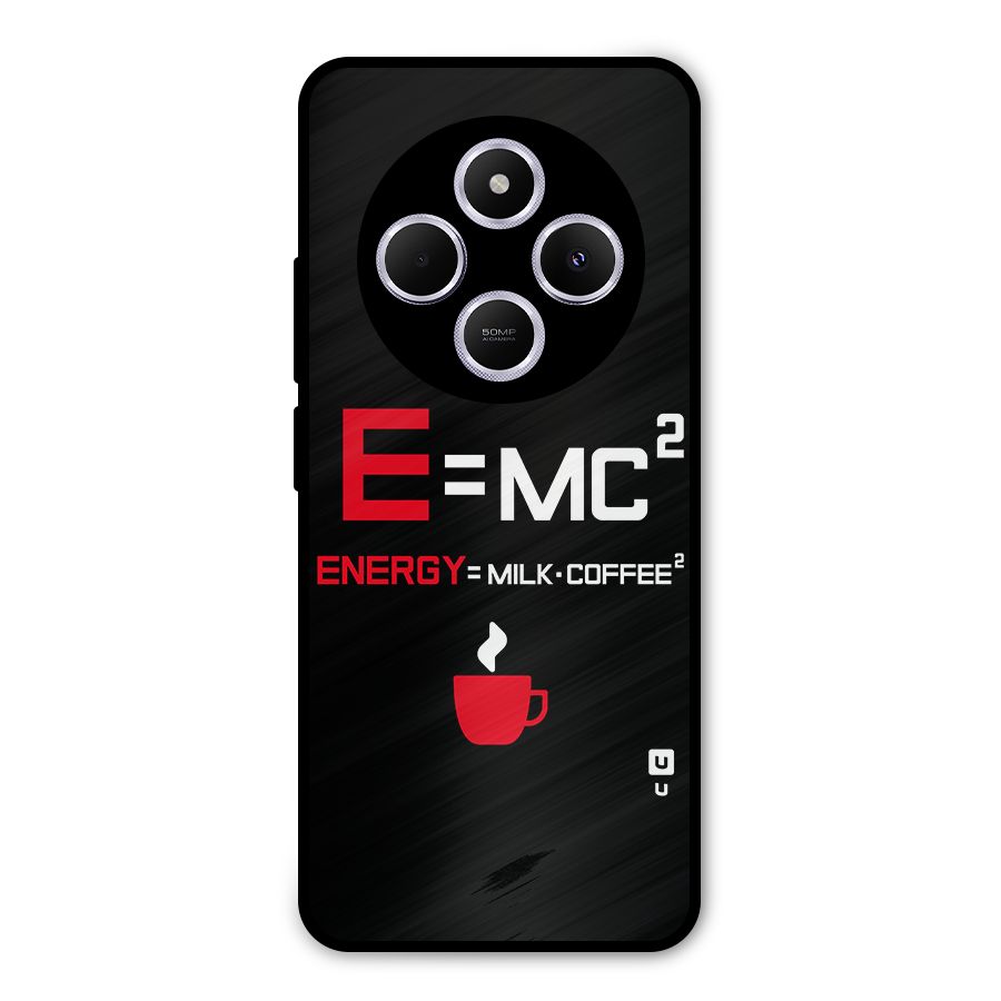 Energy Coffee Equation Metal Back Case for Redmi A4