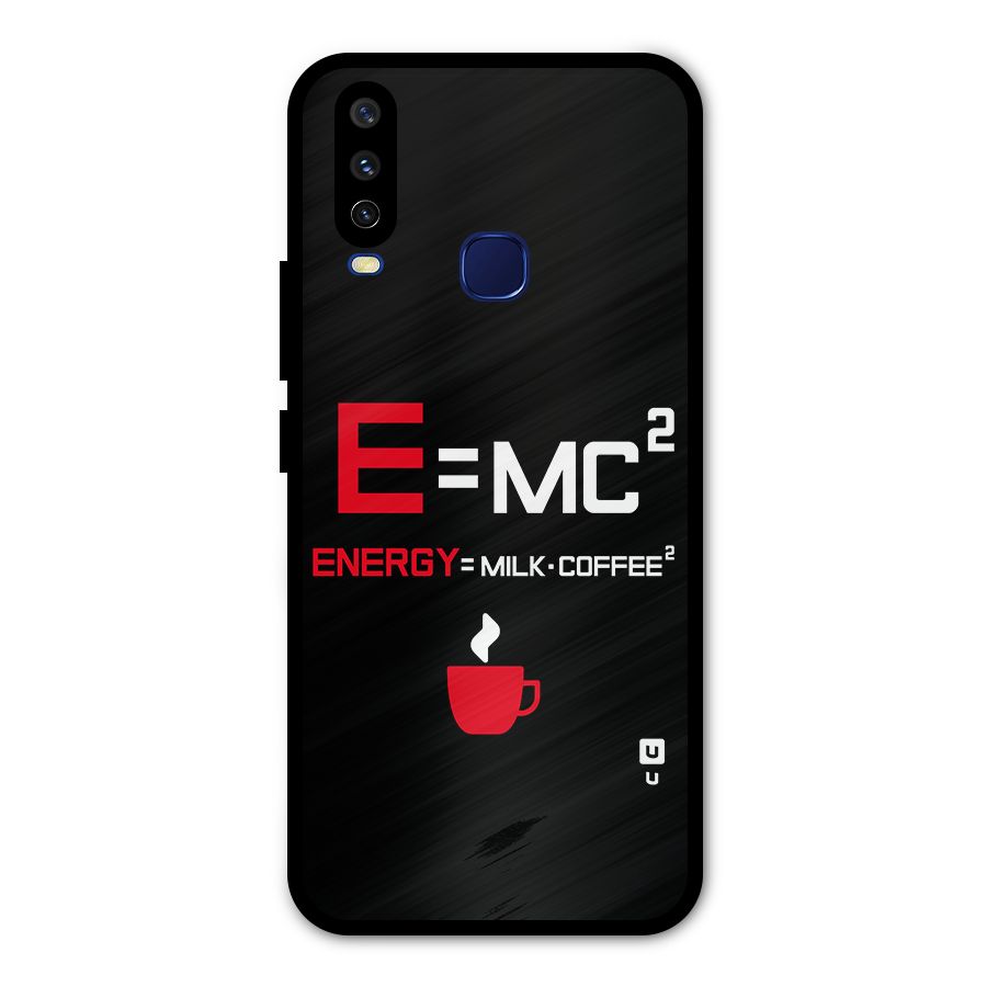 Energy Coffee Equation Metal Back Case for Vivo V17