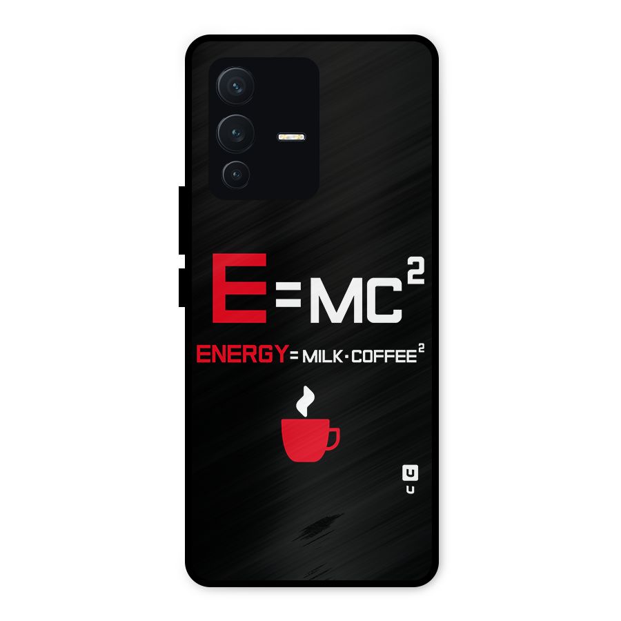 Energy Coffee Equation Metal Back Case for Vivo V23 5G