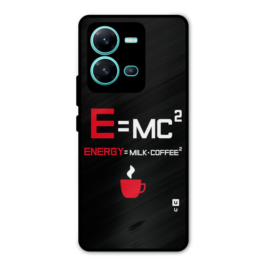 Energy Coffee Equation Metal Back Case for Vivo V25