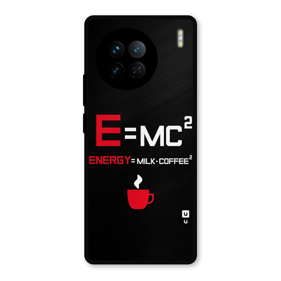 Energy Coffee Equation Metal Back Case for Vivo X90