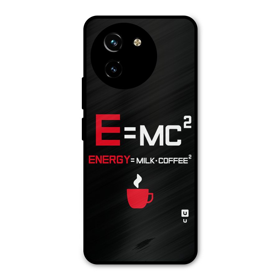 Energy Coffee Equation Metal Back Case for Vivo Y200i