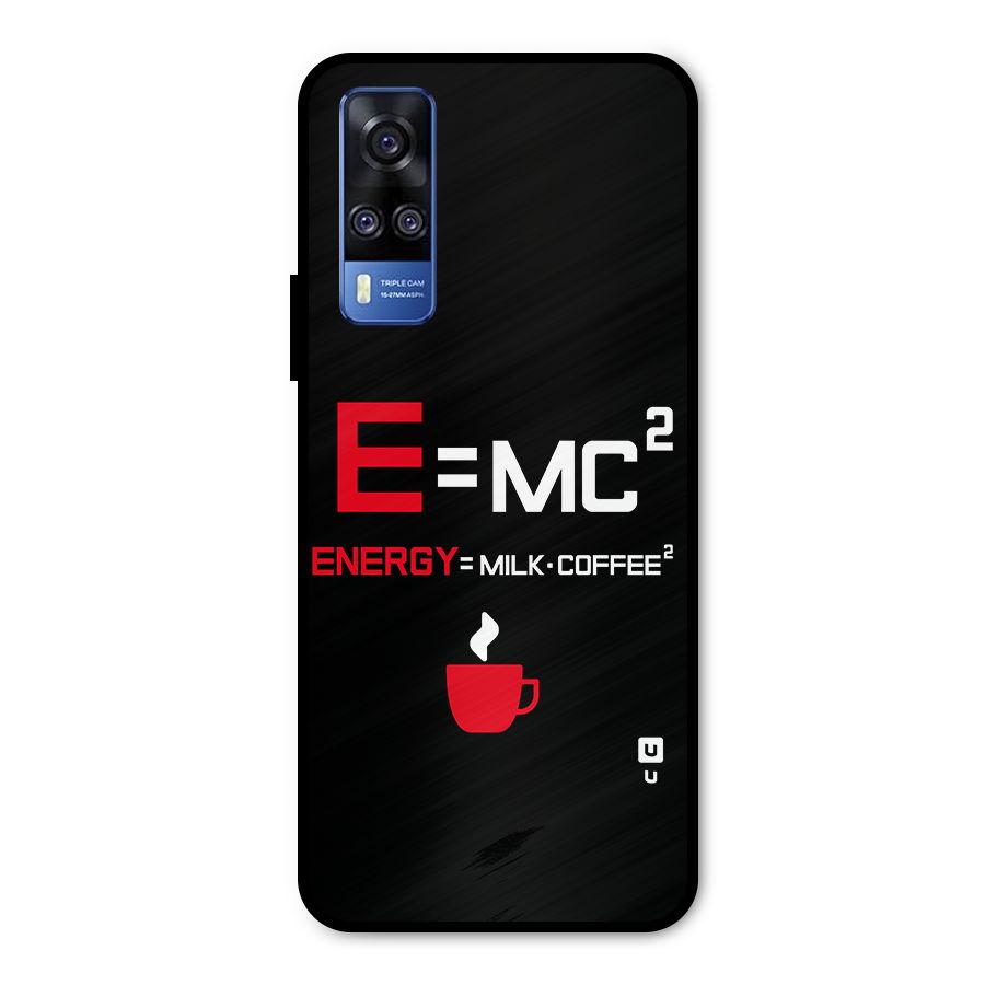 Energy Coffee Equation Metal Back Case for Vivo Y31