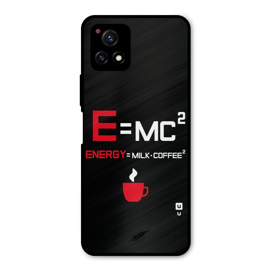 Energy Coffee Equation Metal Back Case for Vivo Y72 5G