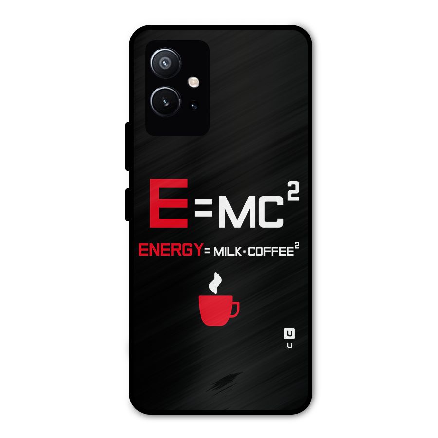 Energy Coffee Equation Metal Back Case for Vivo Y75 5G
